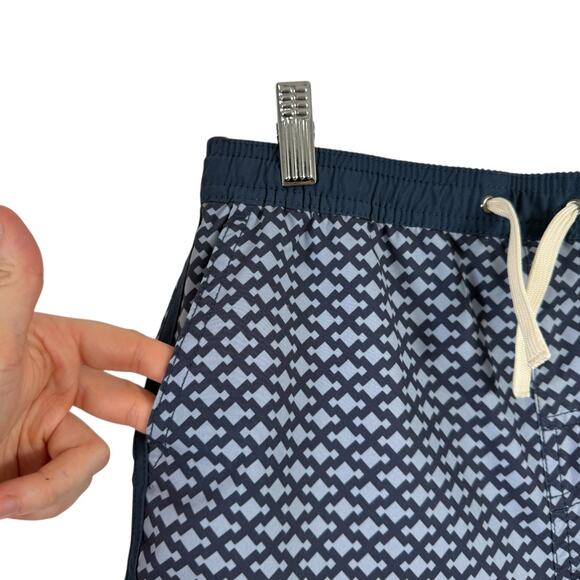 Fair Harbor Kids Anchor Swim Trunk Mist Seaview Blue Beach Pool Youth Boys XL - Picture 3 of 8